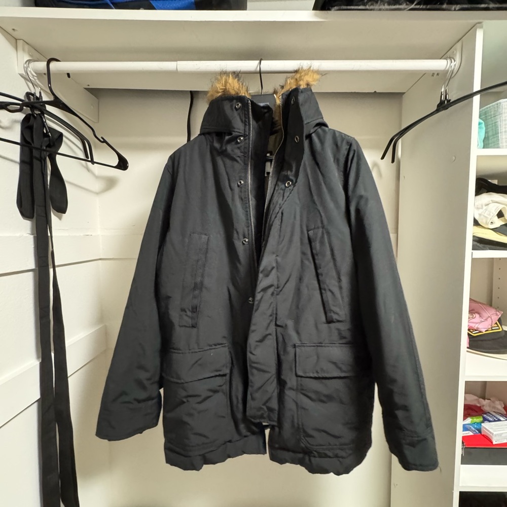 Men's Black Winter Jacket